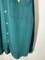 90's Dickies Work Cotton Shirt【L】