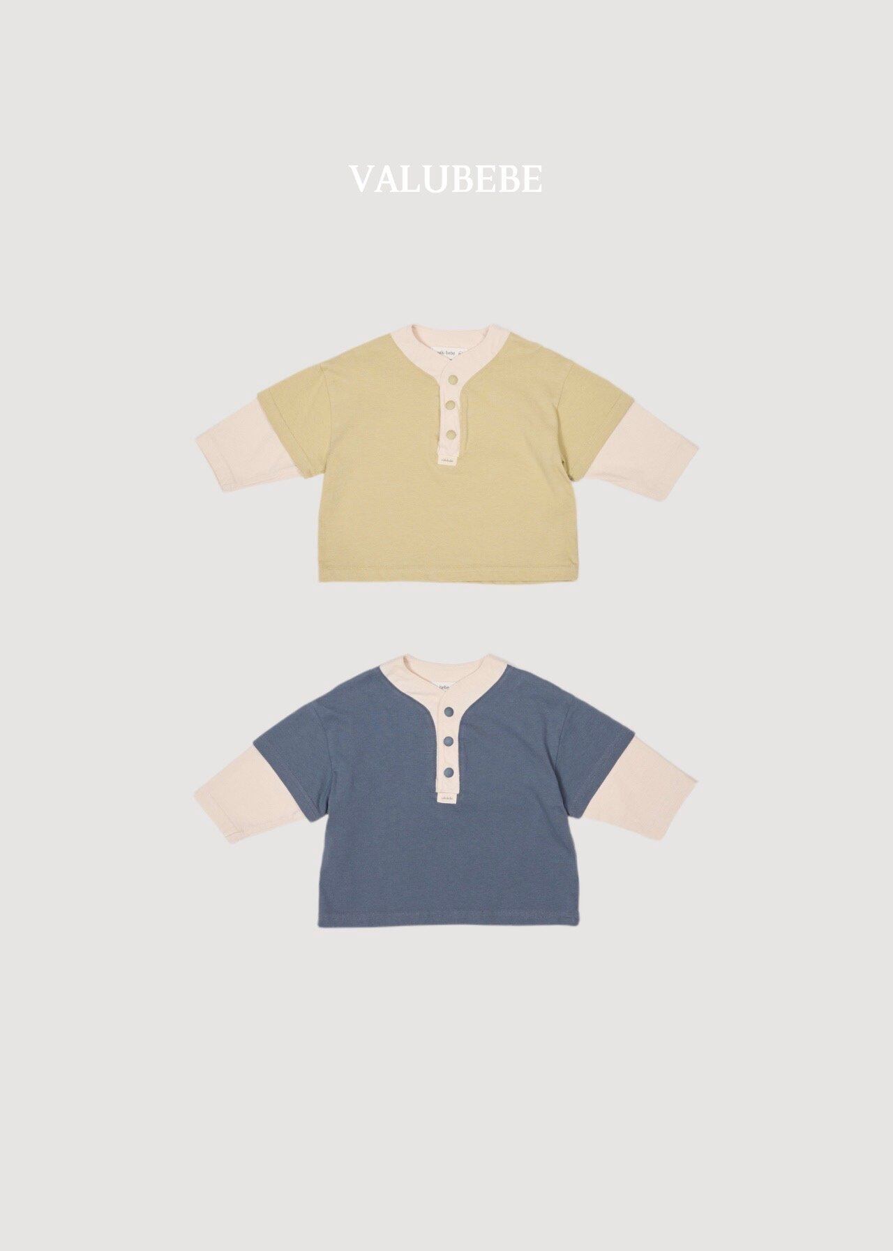 送料無料【予約】/ アーバンレイヤリングTシャツ / valubebe