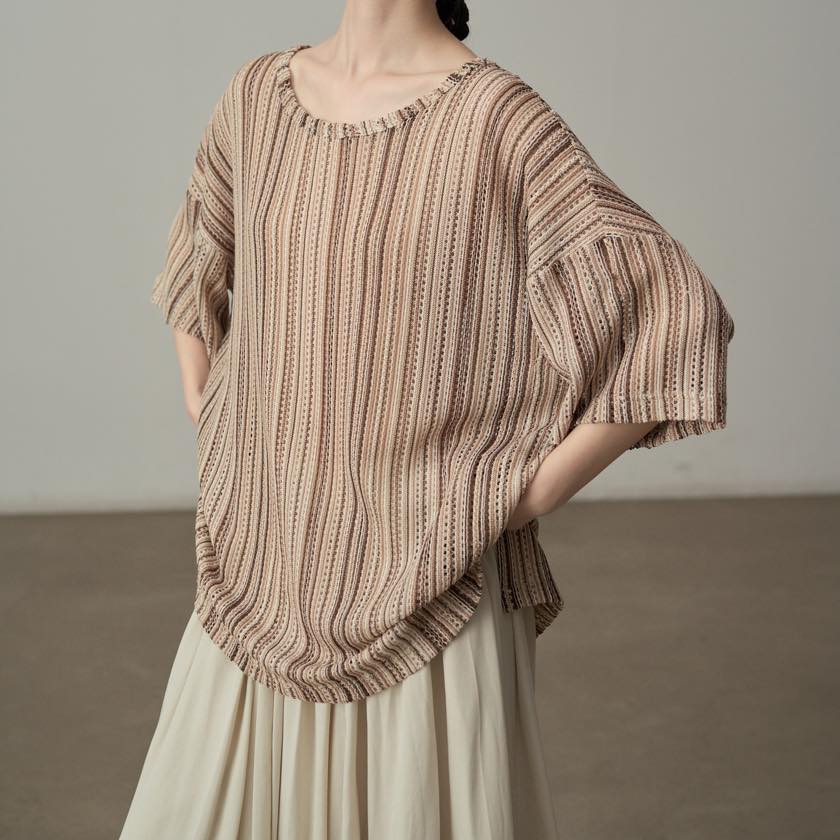 nuance striped design top