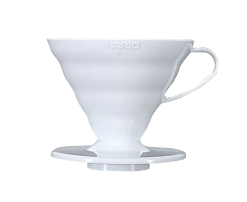 HARIO V60 ドリッパー -02(PP)　ホワイト1-4杯用