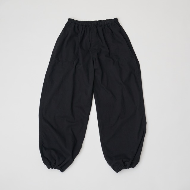 Puckering pants/black