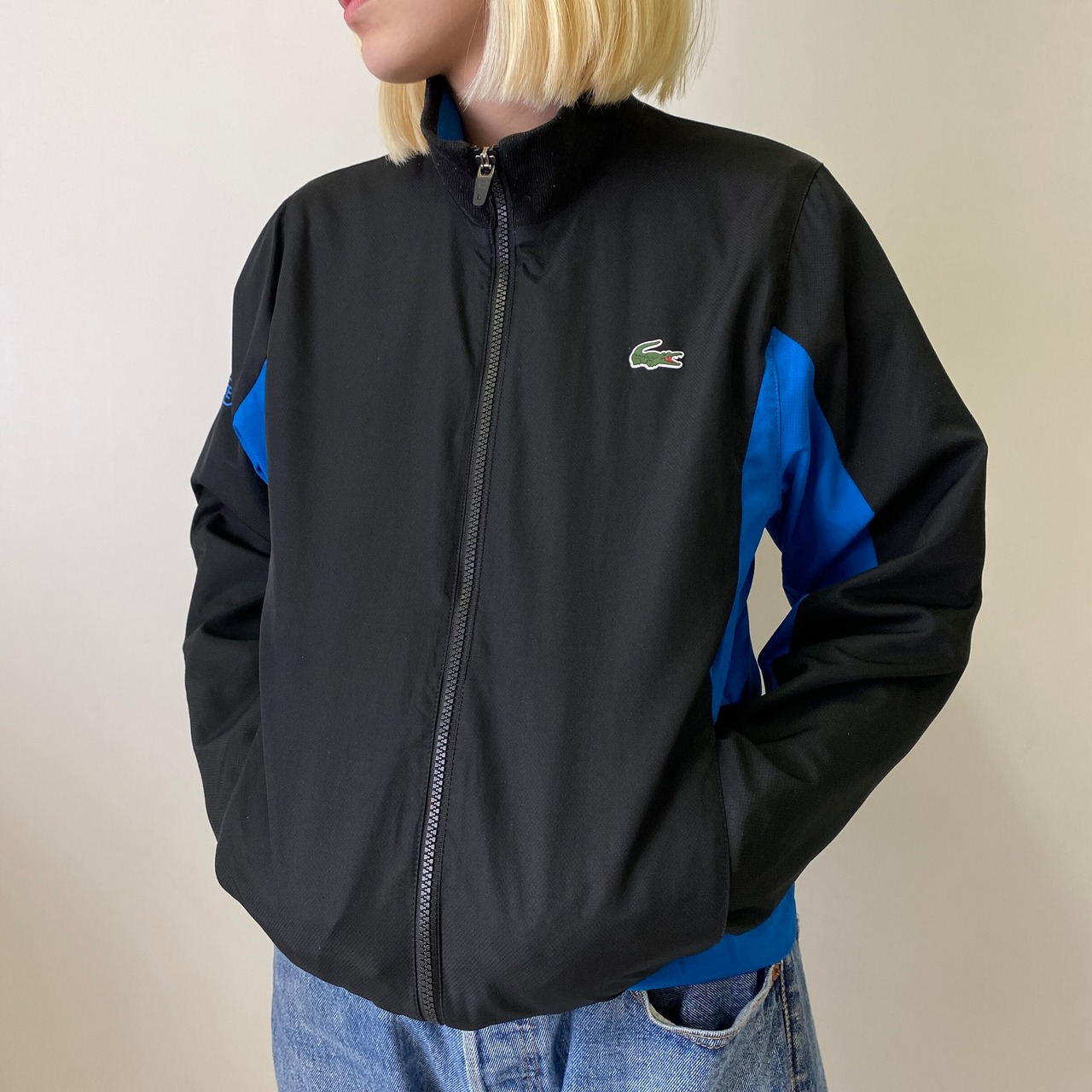 LACOSTE ラコステ フレンチラコステ トラックジャケット レディースM 