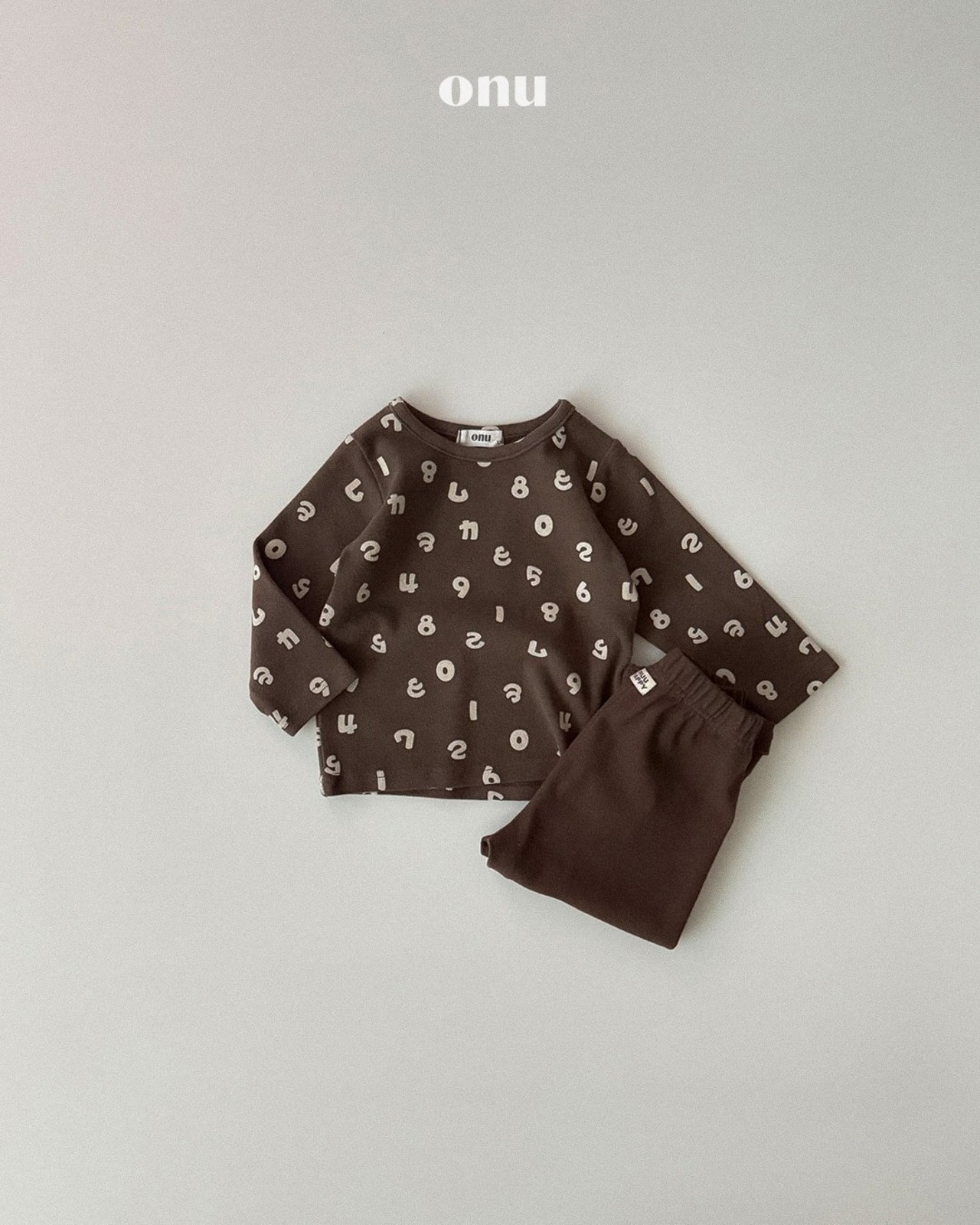ONU［取寄］pattern roomwear setup 26winter