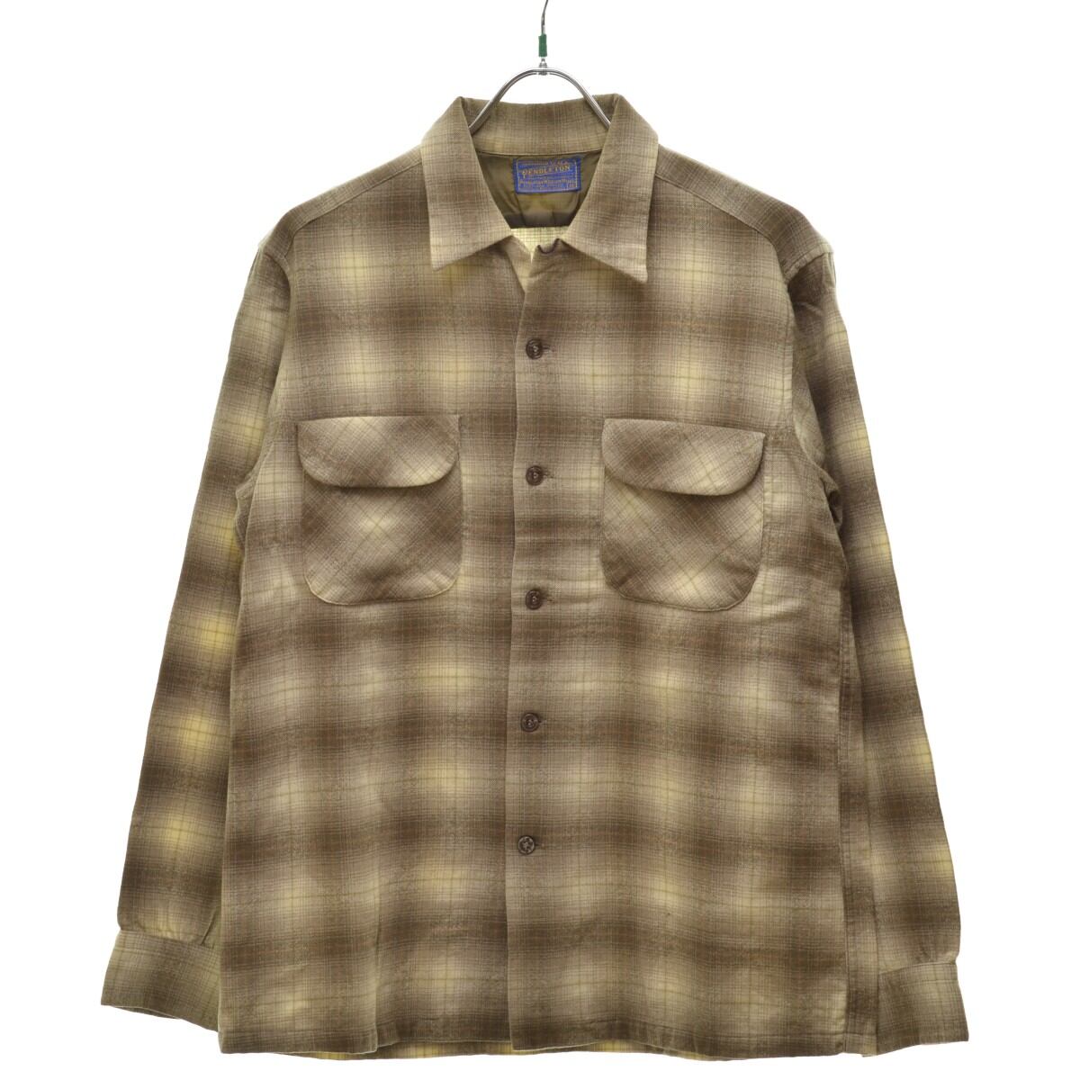 60s PENDLETON CHECK BOARD SHIRT ヴィンテージ