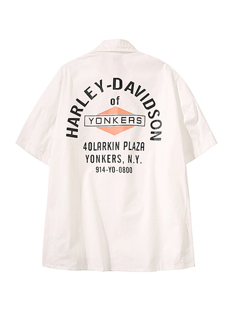 全3色 シャツ トップス ロゴ カジュアル 半袖 おしゃれ プリント