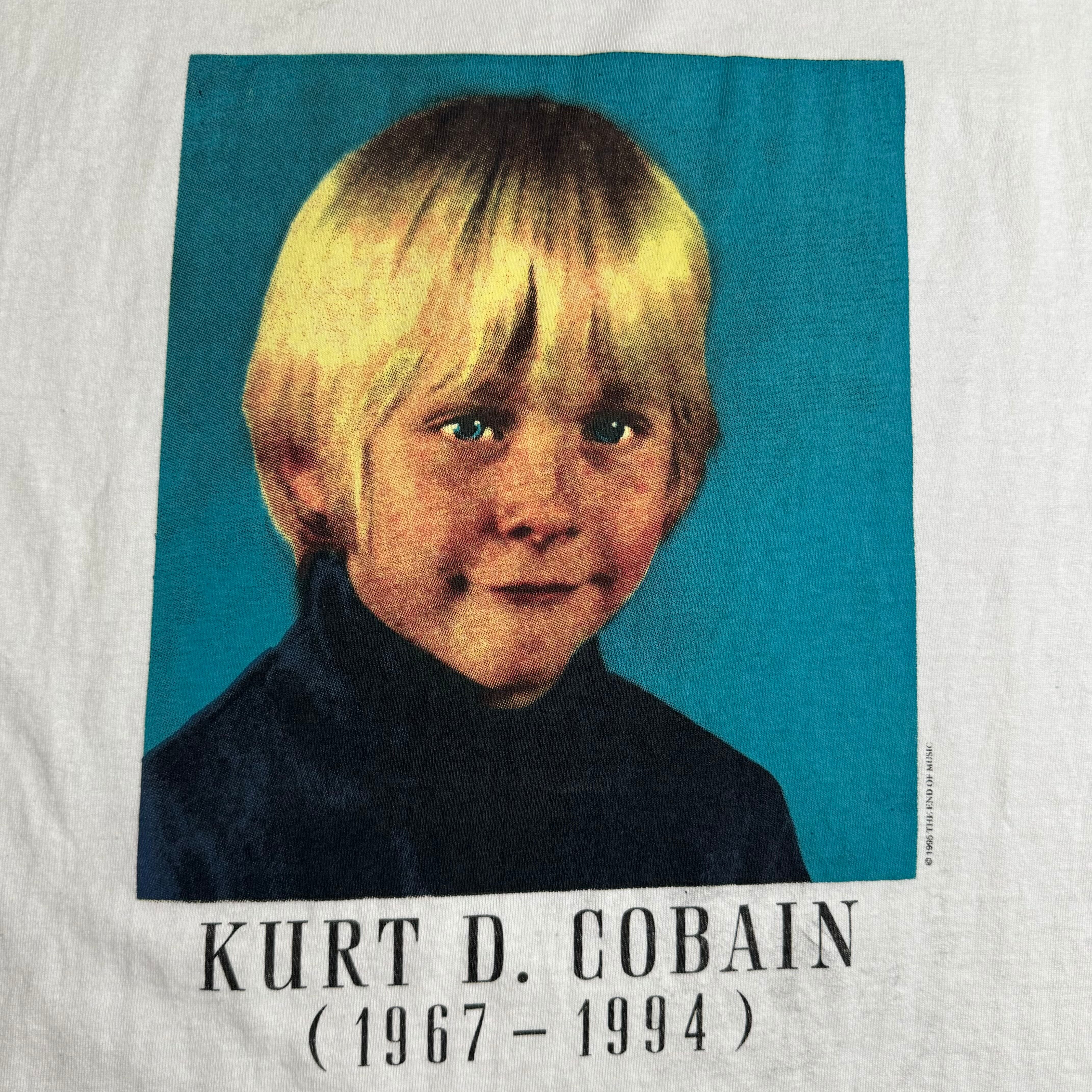 XL KURT COBAIN カートコバーン 肩幅54身幅58袖丈21着丈76 XL KURT COBAIN カートコバーン 肩幅54身幅58袖丈21着丈76