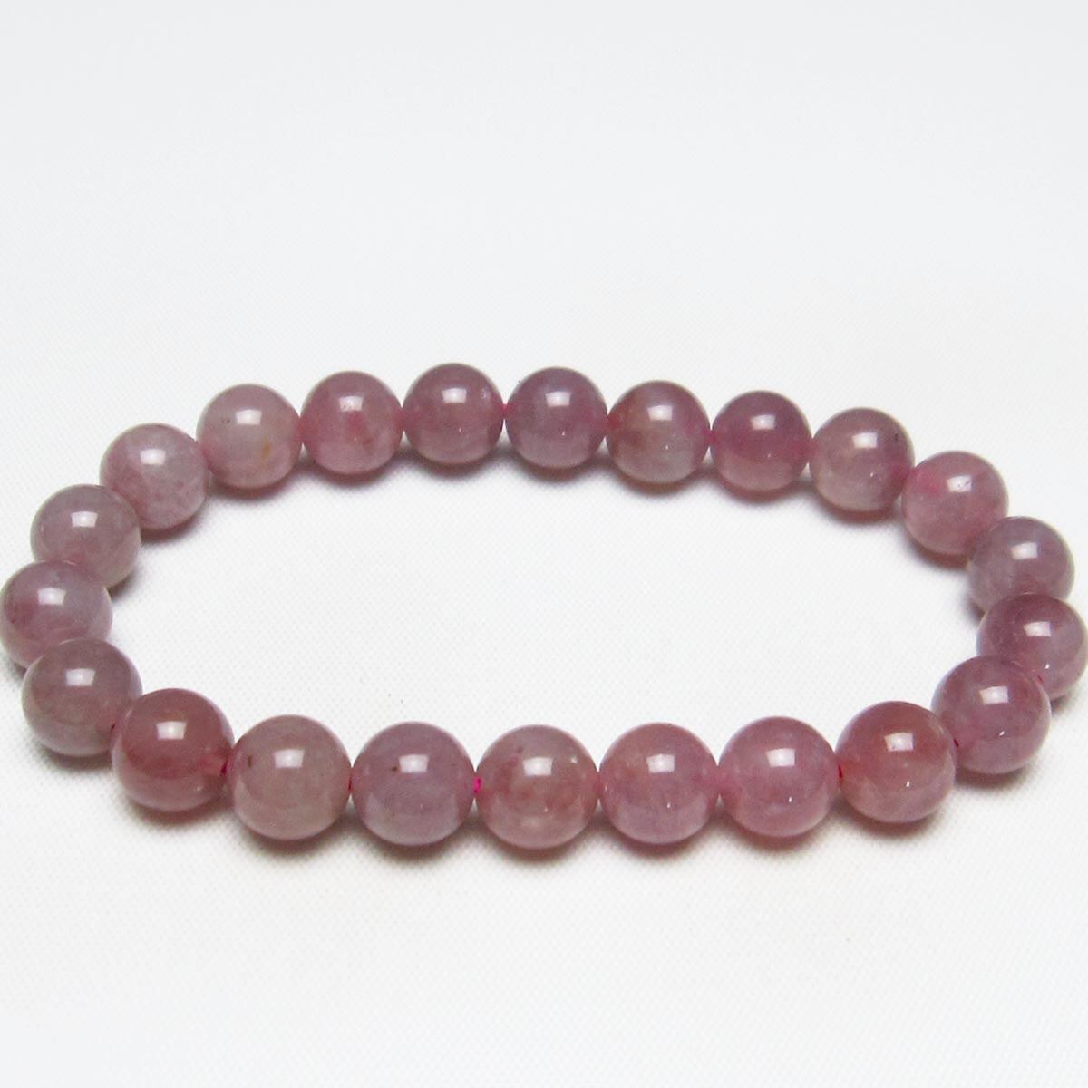 ローズクォーツ ブレスレット 9mm 一点物 メール便可 [M便 1/10] 111-36739