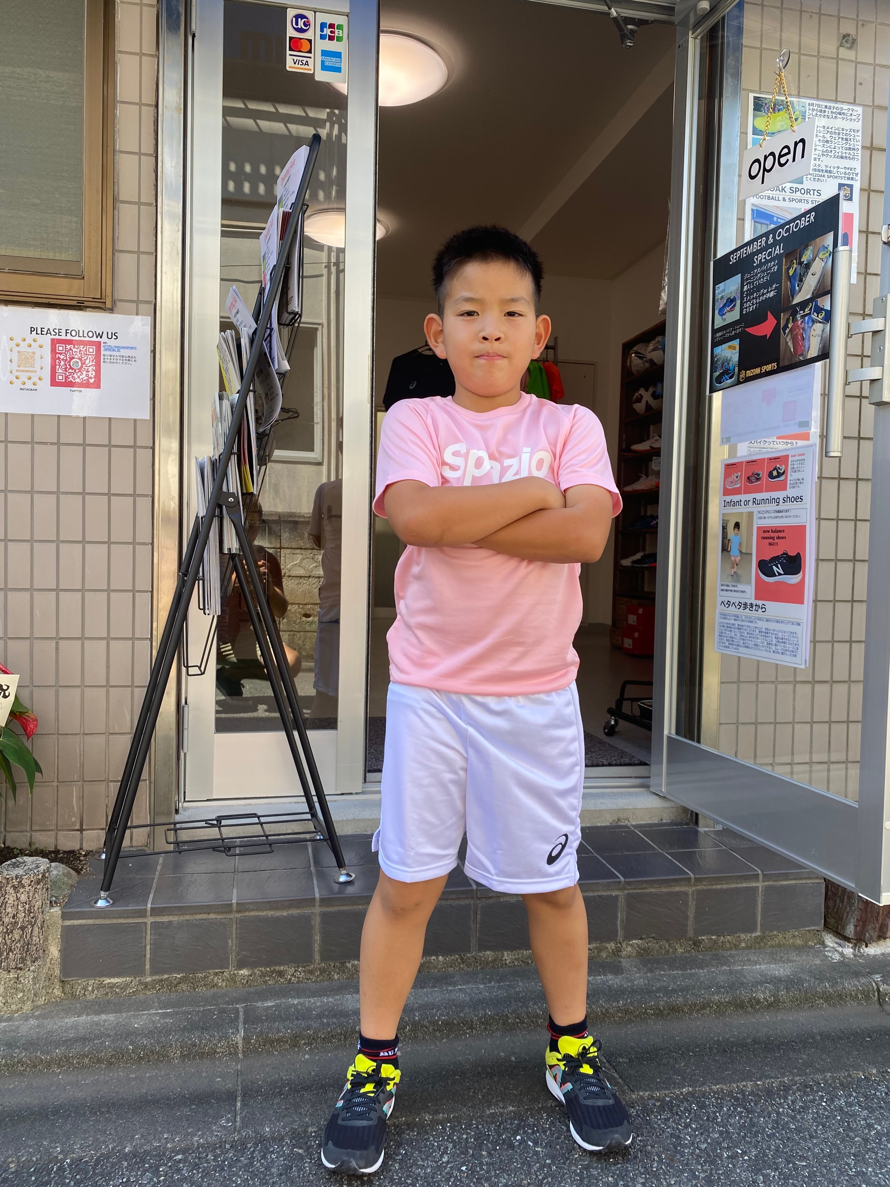 Spazio / ジュニア 半袖プラクティスシャツ