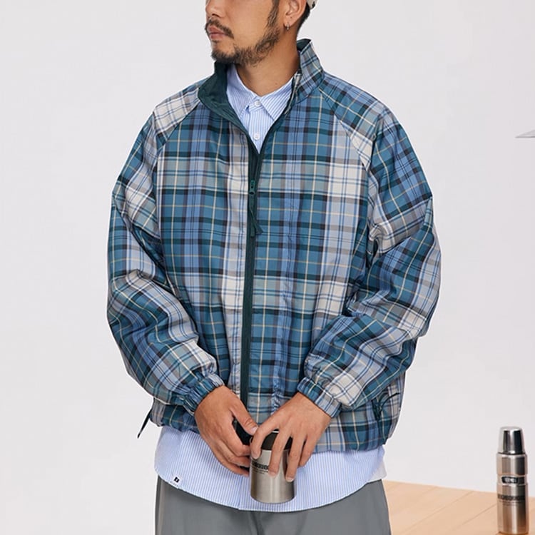 ★PLAID TOURING STAND JACKET　　　A0704