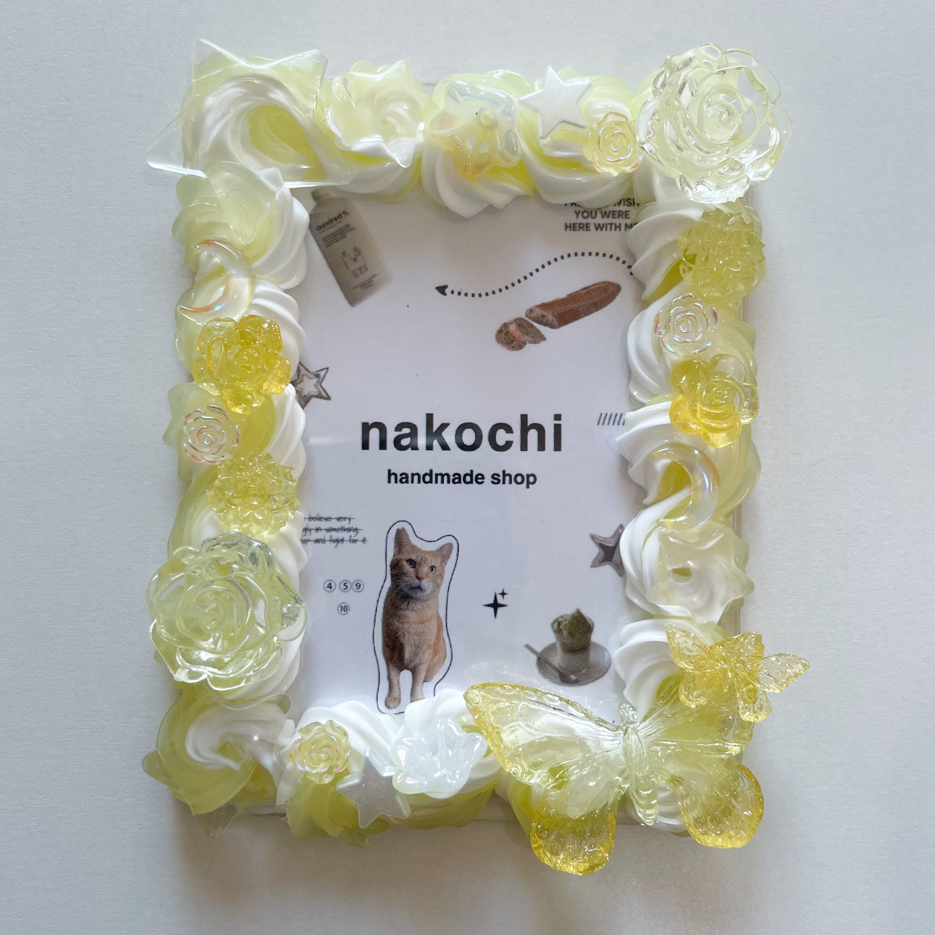 ピンク×ホワイト ホイップデコ | nakochi