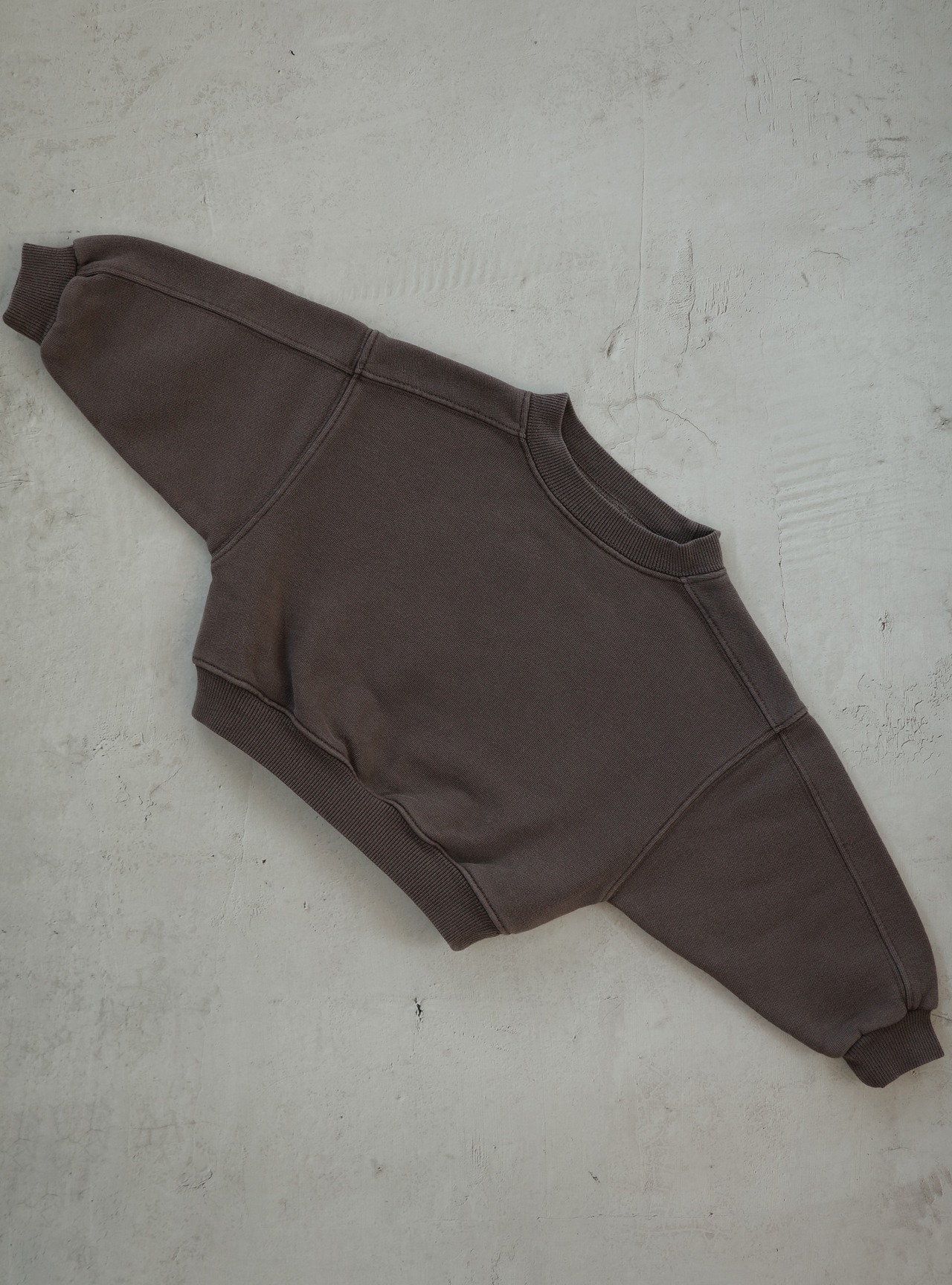【AW26ご予約】EARTH THE ARCHIVE / Organic French terry top