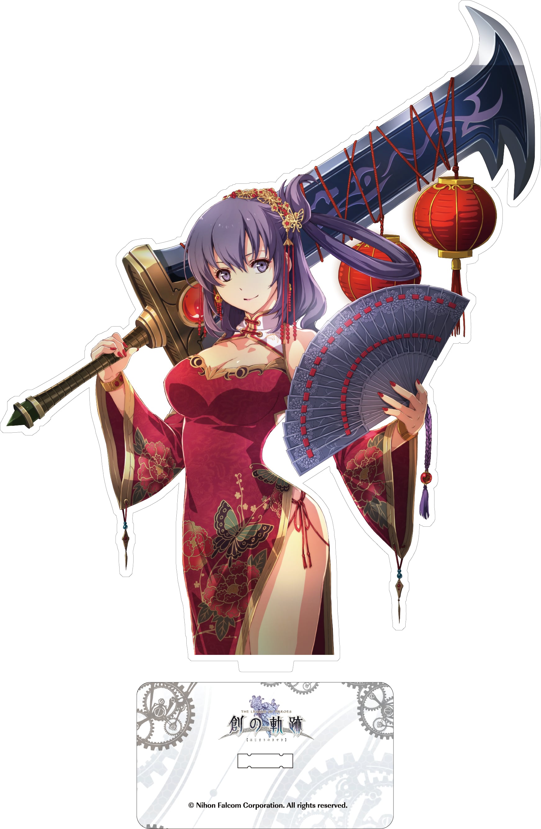 ファルコムキャラクターズ第9弾オーロラアクリルスタンド（ぽっぷる