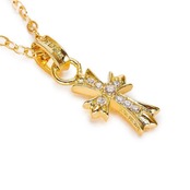 BABY CROSS NECKLACE GOLD