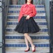 USA VINTAGE TULLE DESIGN PANIE SKIRT/アメリカ古着チュールデザインパニエスカート