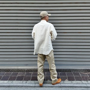 ( NATURAL ) CHIEF OFFICER LINEN SHIRTS