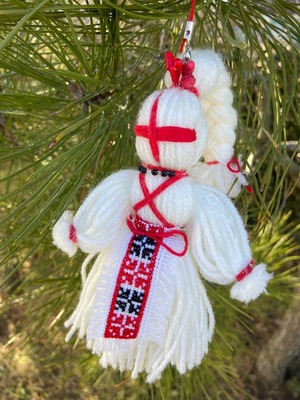 UA.Designer手作りモタンカ（ウクライナの御守り）