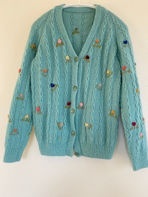 vintage wool cardigan