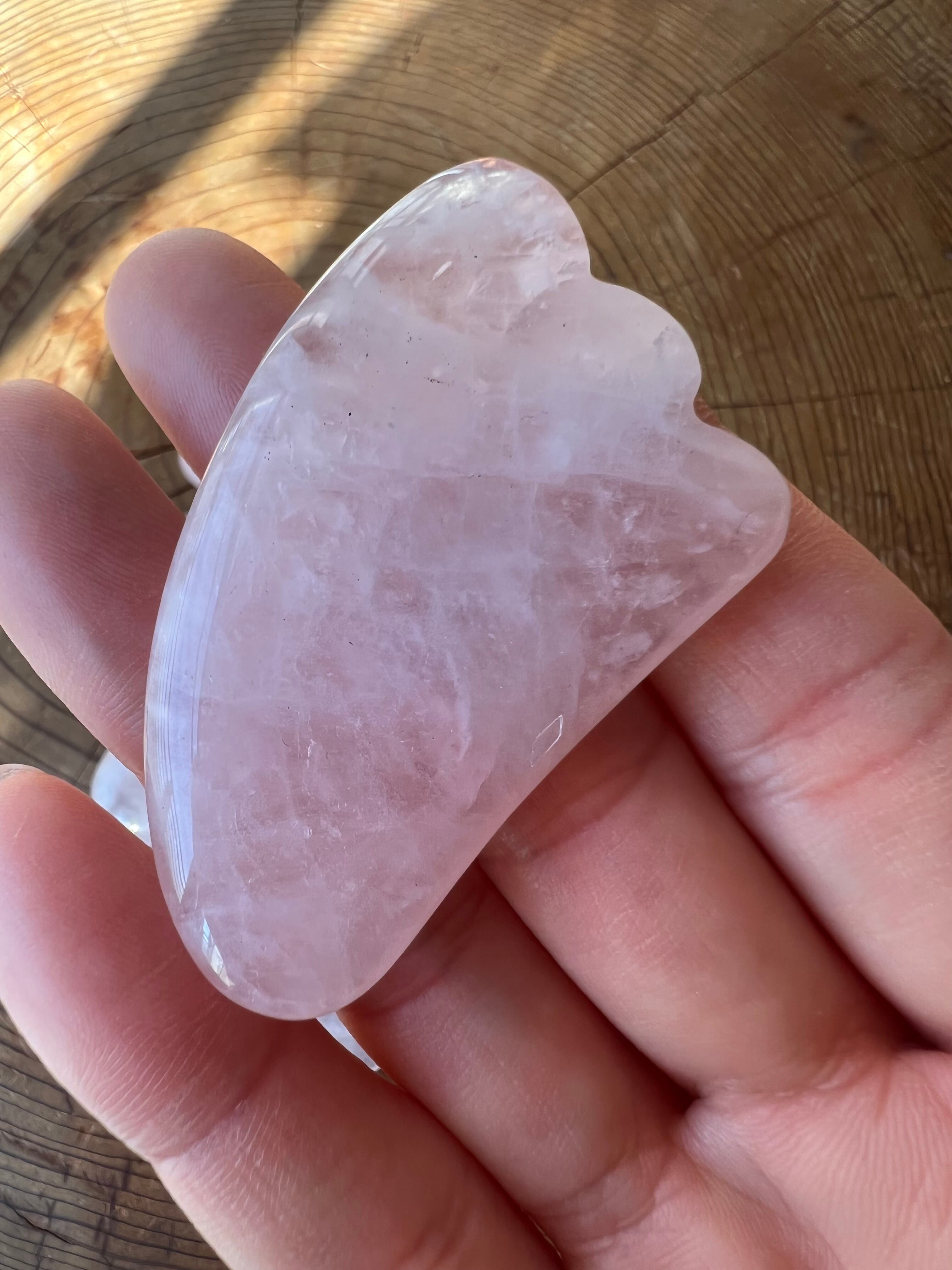 かっさプレート ローズクォーツ