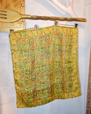 "India" Vintage Scarf
