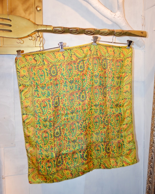 "India" Vintage Scarf