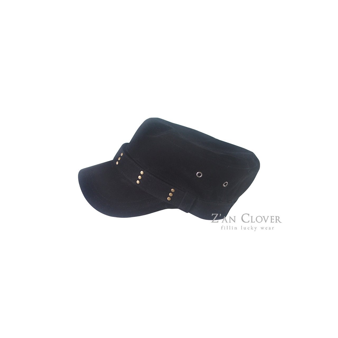 ZAN CLOVER［取寄］stud military cap 26winter