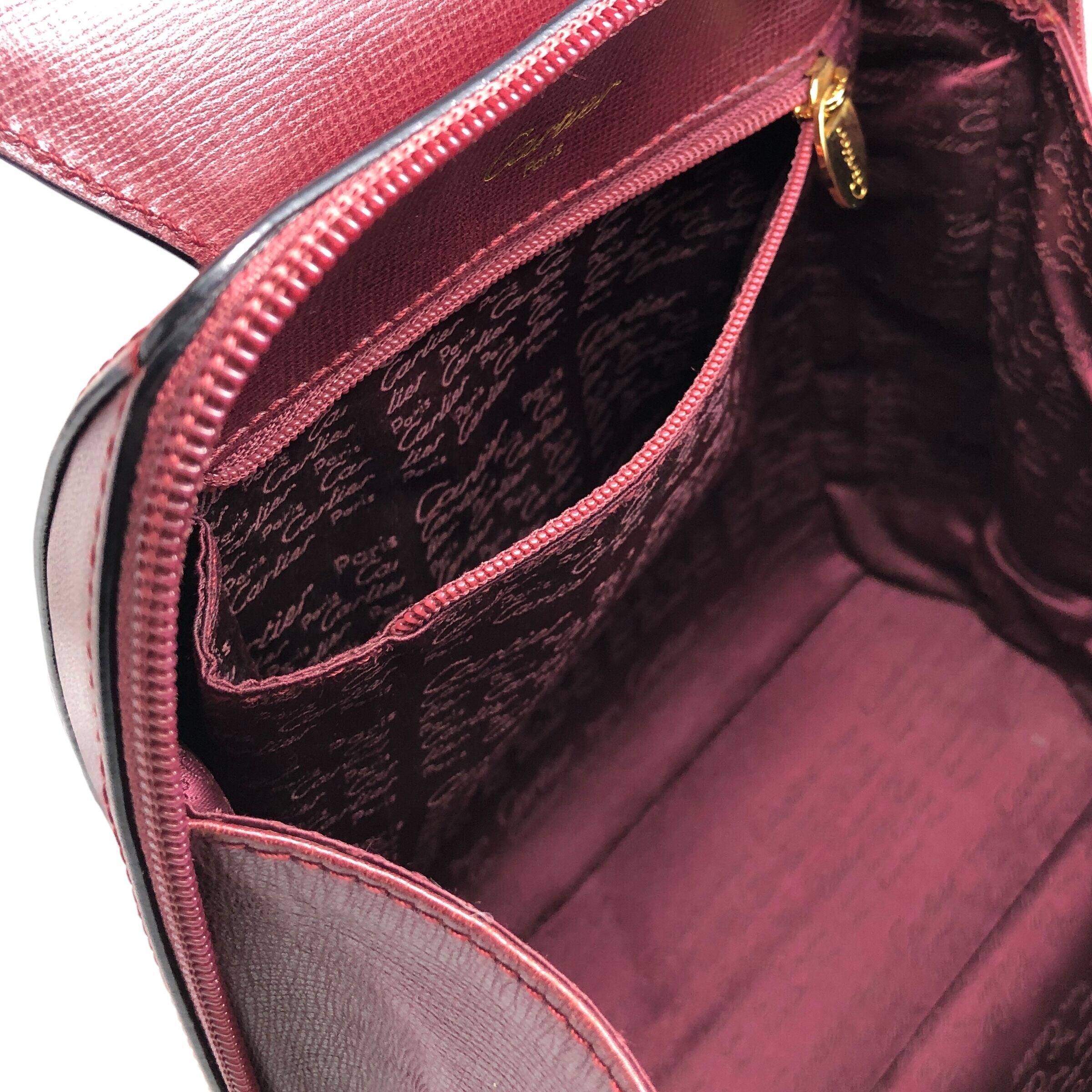 Cartier カルティエ マストライン リュック ボルドー ターンロック