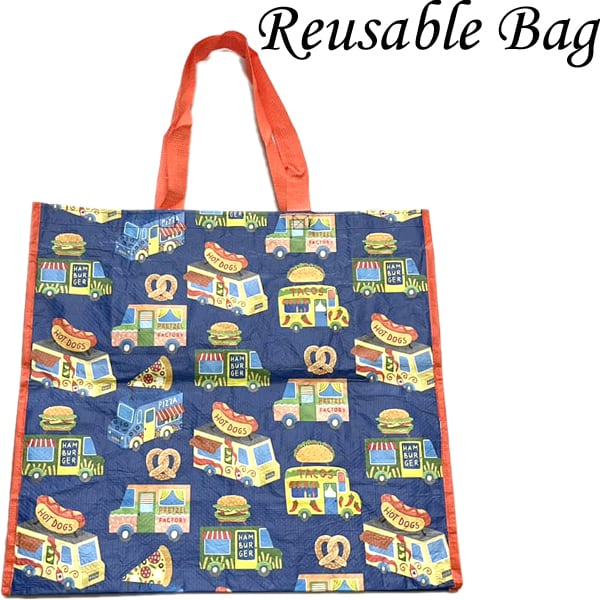 1点物◇TJ MAXX総柄エコバッグ中古トートバッグ古着メンズ