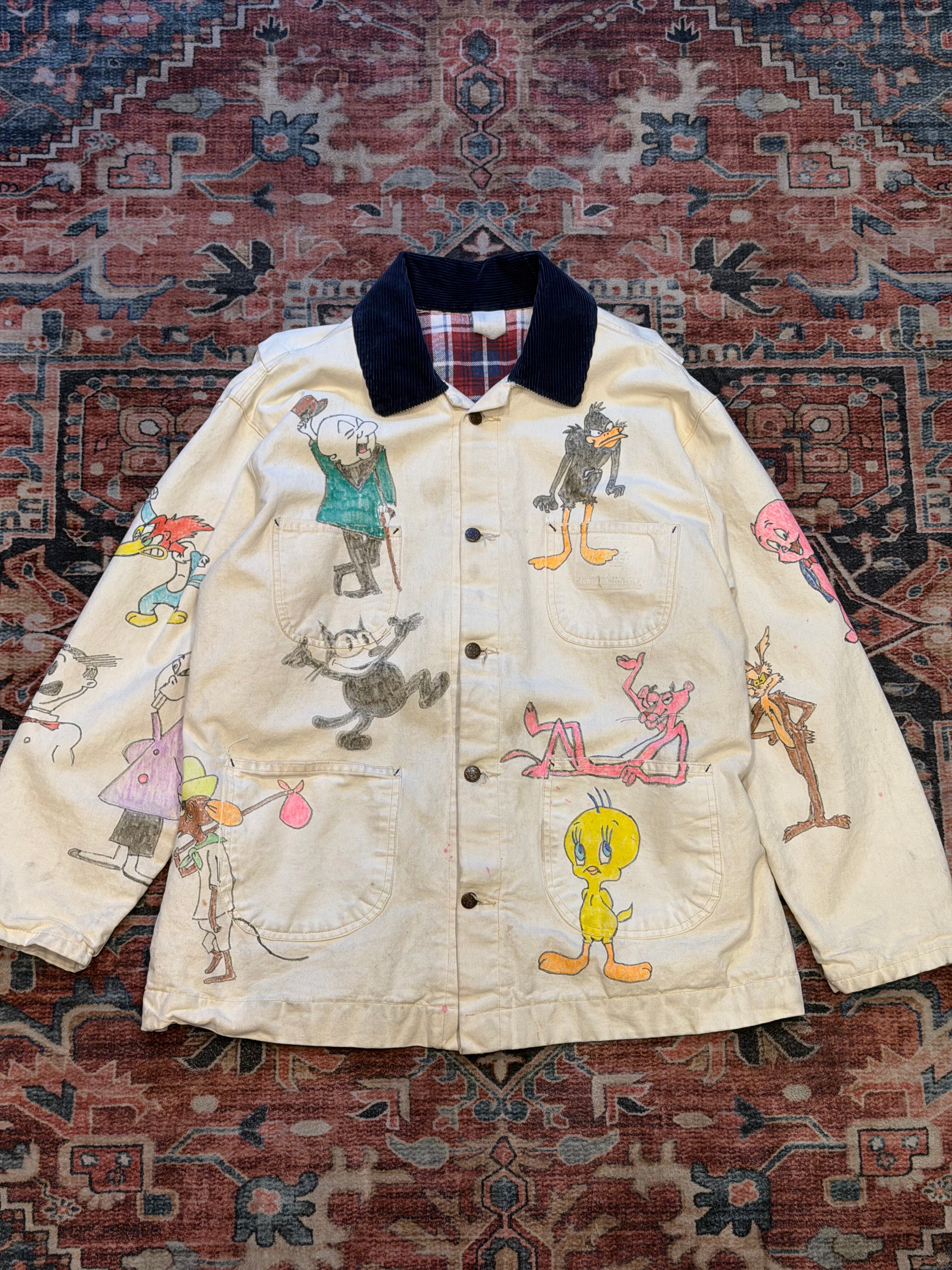 40s 50s / スカジャン / SPEED zipper / TIGER×EAGLE 】 虎 鷲 鷹