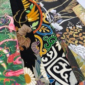 【tshirts137】L size KIMONO T-SHIRTS white