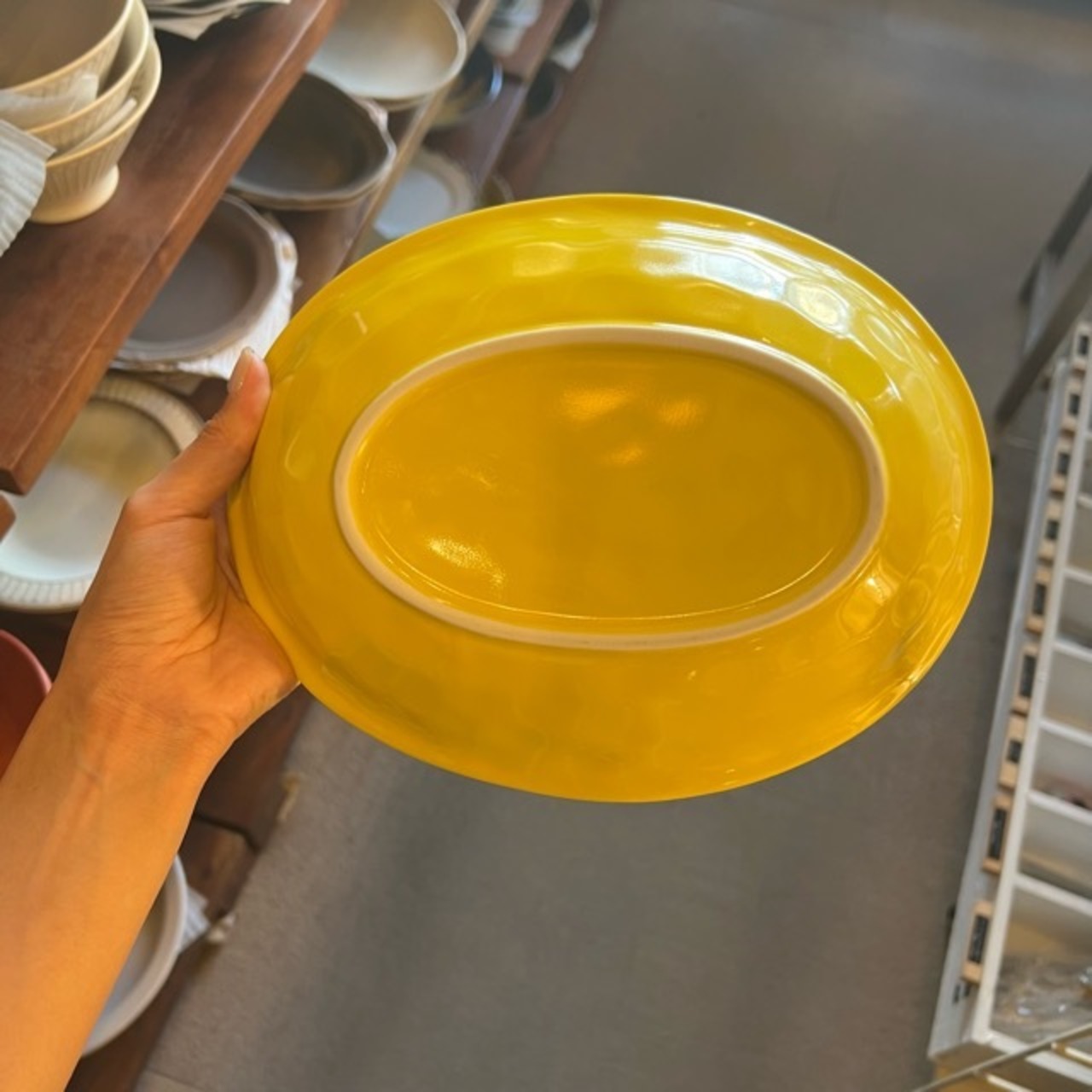 Oval Curry & Pasta Dish 6colorカレー皿 ＆ パスタ皿 24cm  6色 和食器 お皿 オーバル プレート 楕円形 陶器 美濃焼 日本製
