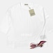 未使用 HERNO BUBBLE 22SS ヘルノ バブル スカーフ 7分袖 Tシャツ カットソー JG000189D ホワイト 白 40 / J&NREUSE レディース トップス