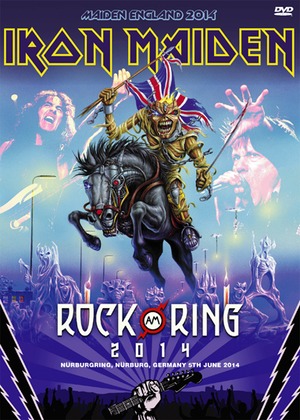 NEW IRON MAIDEN ROCK AM RING 2014   1DVDR  Free Shipping