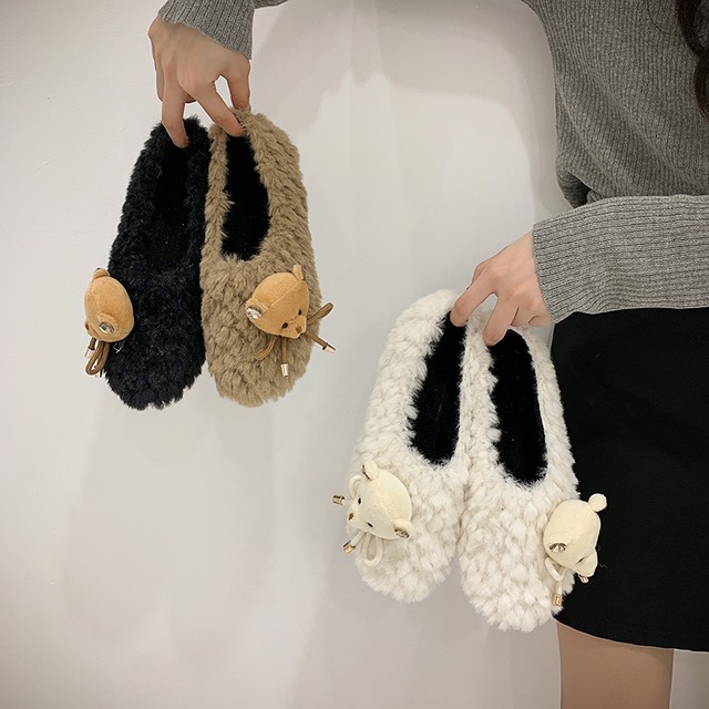 ベルベットカジュアル 靴 シューズ 大人ガーリー スウィート キュート ウィンター 冬物 フェイクシューズ42900028273