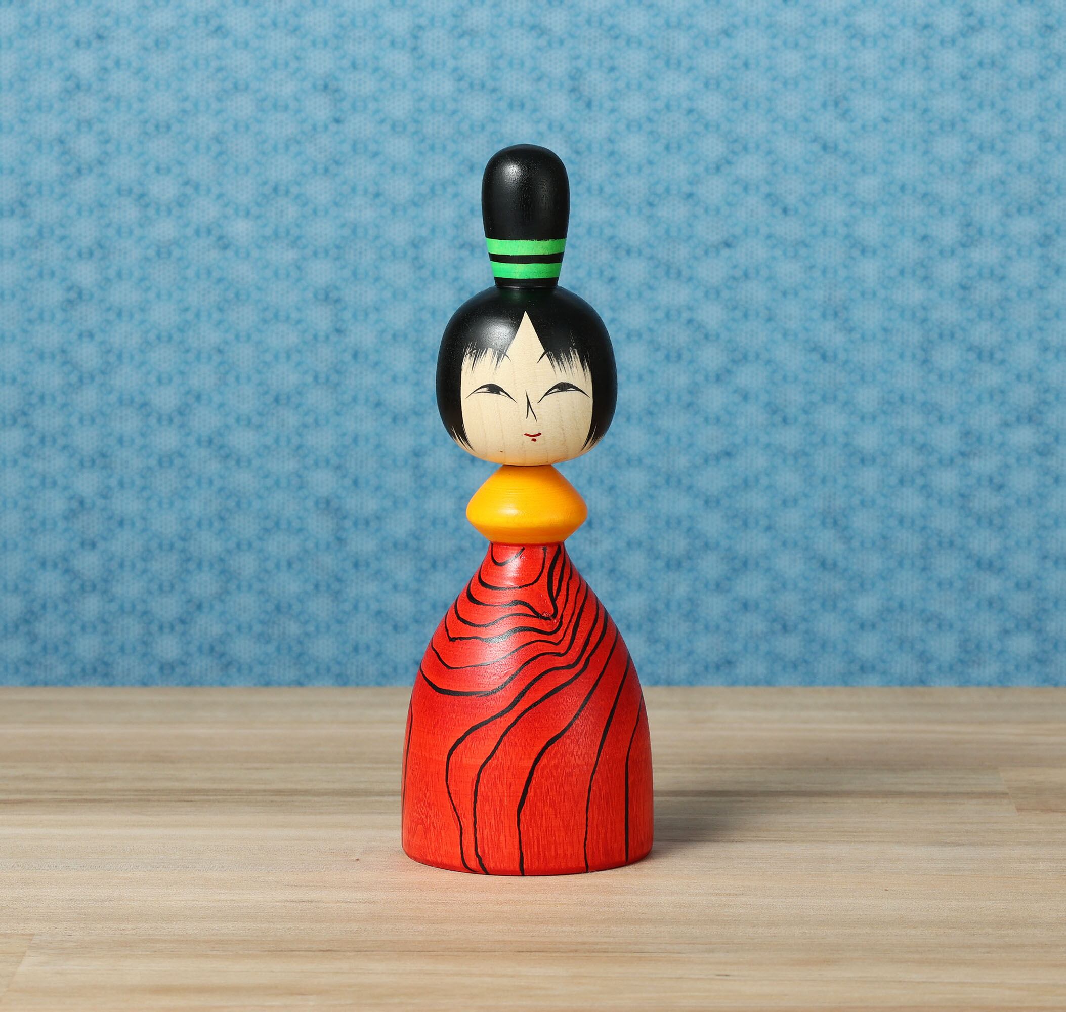 遠刈田系こけし Togatta style kokeshi doll | 早坂政弘工人 Masahiro