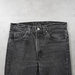 Levi's 505 black denim "made in USA" W30L29.5相当 古着