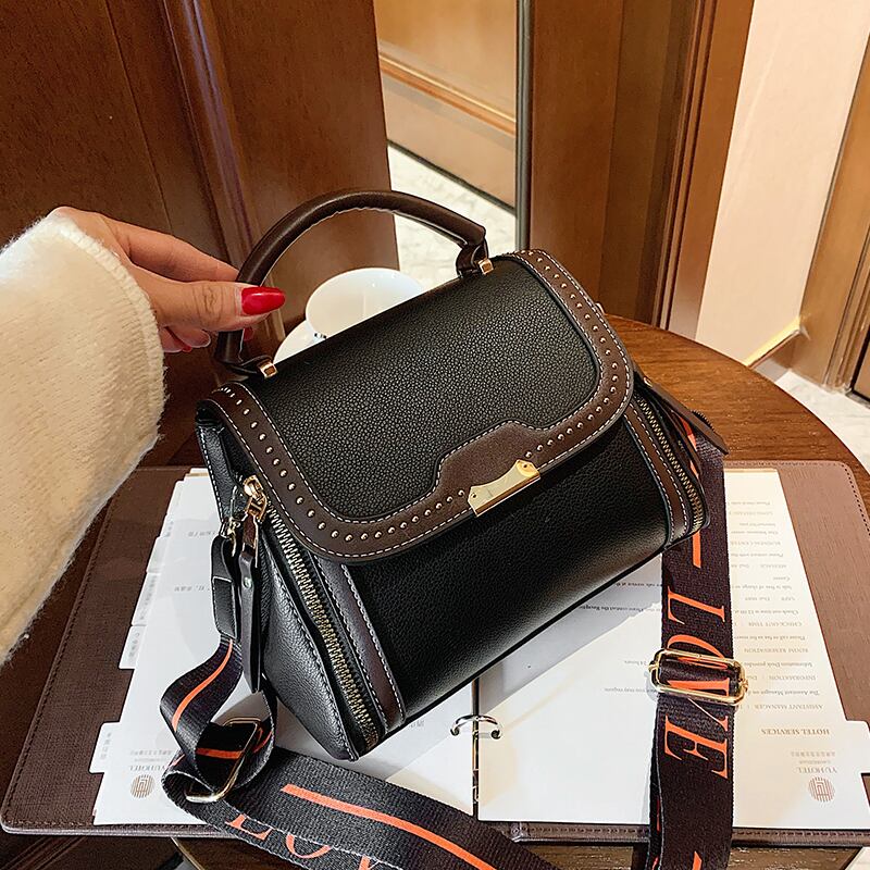 オータムウィンタースタンダードレディースレッド レトロ 秋物 冬物 ハンドバッグ メッセンジャーバッグ Tiancai_Wing_Bag16231425954