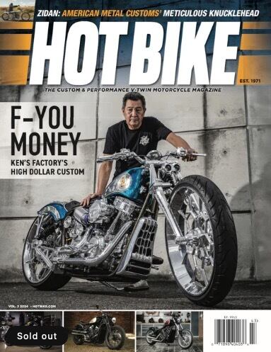 アメリカ直輸入！】HOTBIKE Magazine【VOL.1 /2024】 | Pay ID