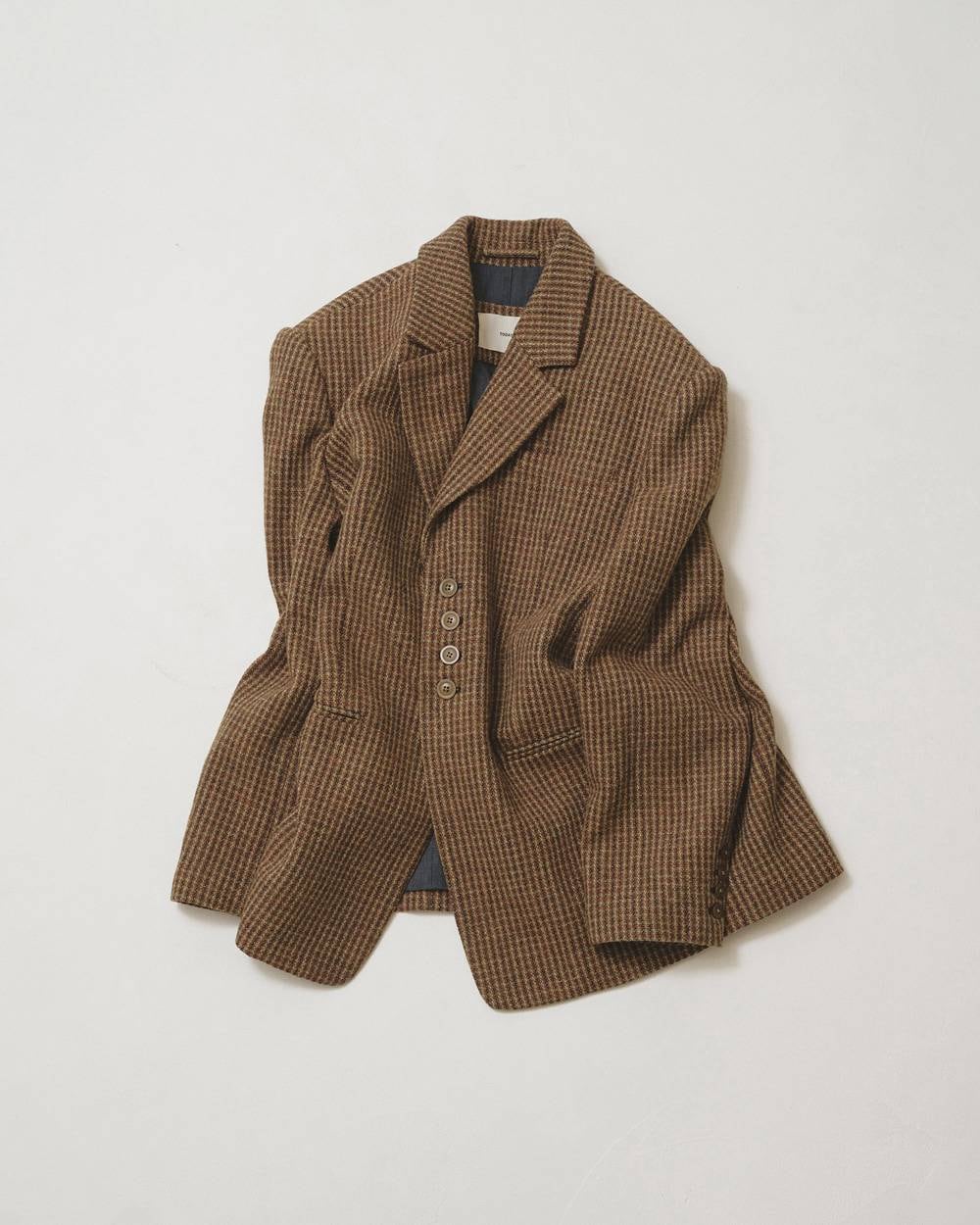 TODAYFUL(トゥデイフル) Wool100% Check Jacket | サウスオレンジ