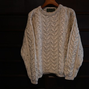 made in england vintage fisherman sweater