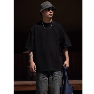 Loose fit solid color tee 0900