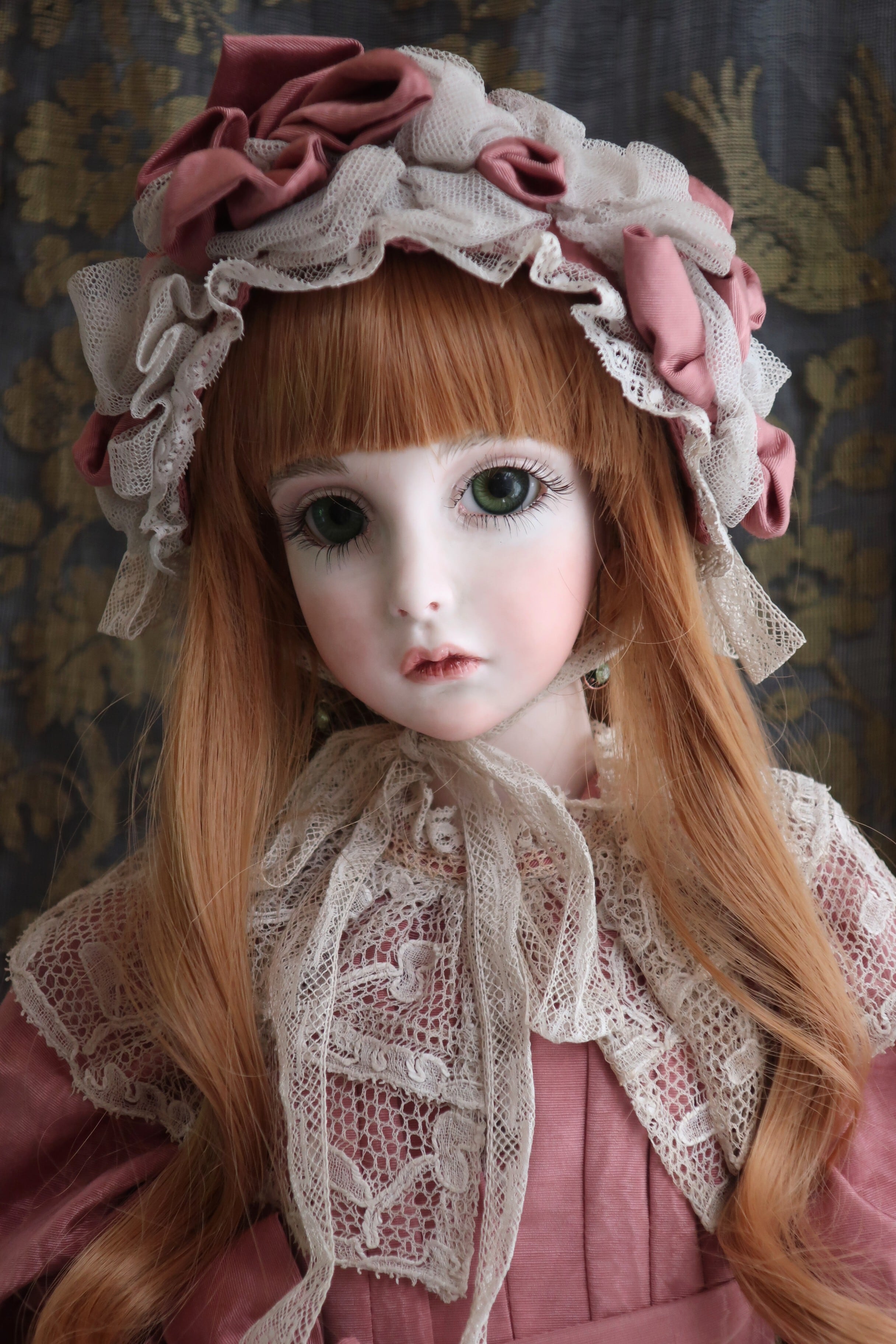 ベラ（約63cm）ビスクドール 三輪輝子作品 | 創作人形館ミワドールBASE店