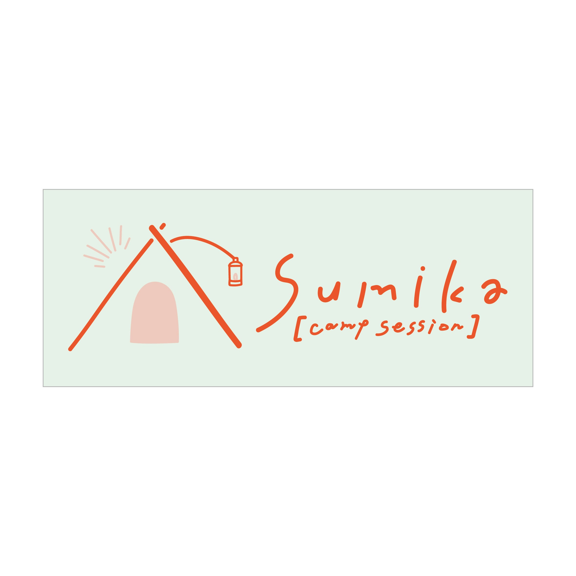 sumika［camp session］ / ロゴフェイスタオル