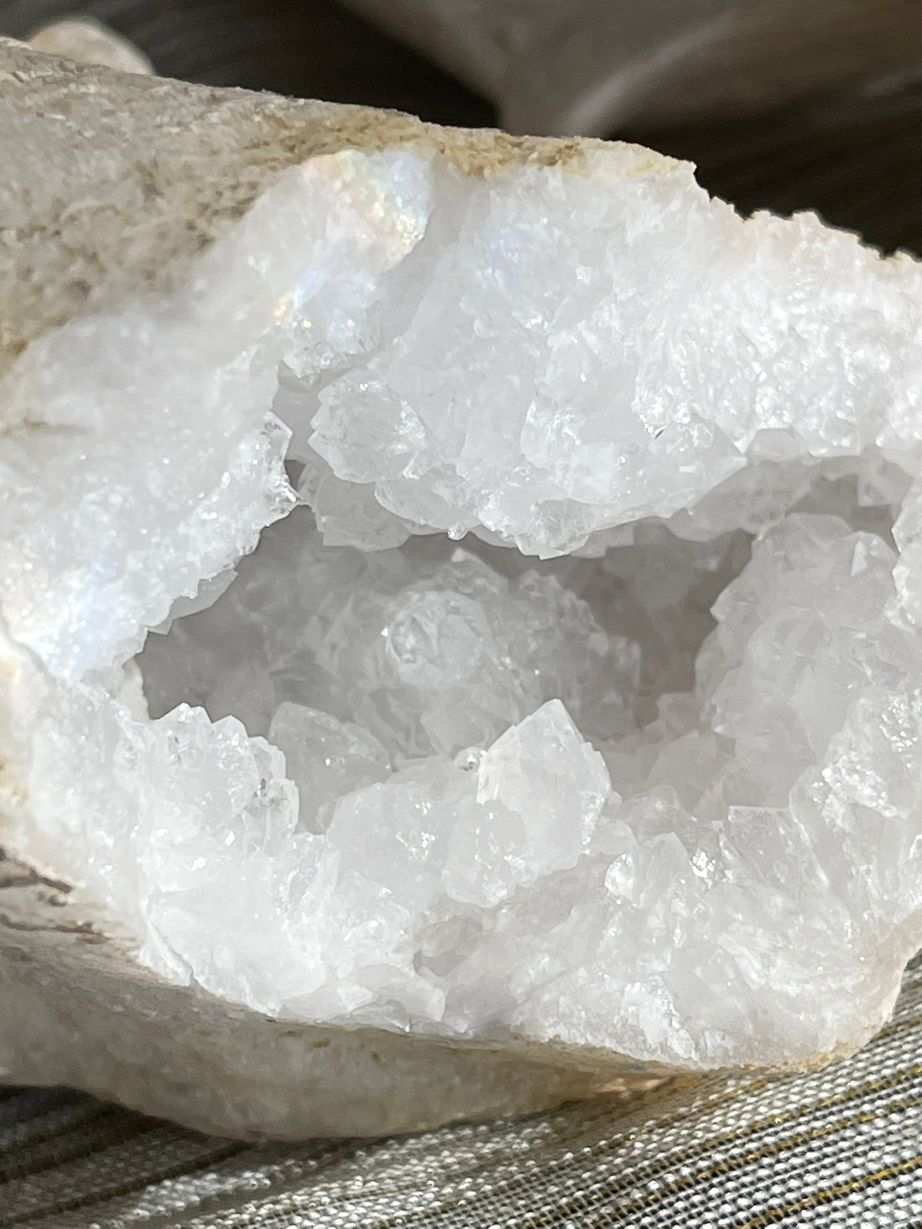 クリスタル ジオード Quartz Geode Crystal ② イギリスより