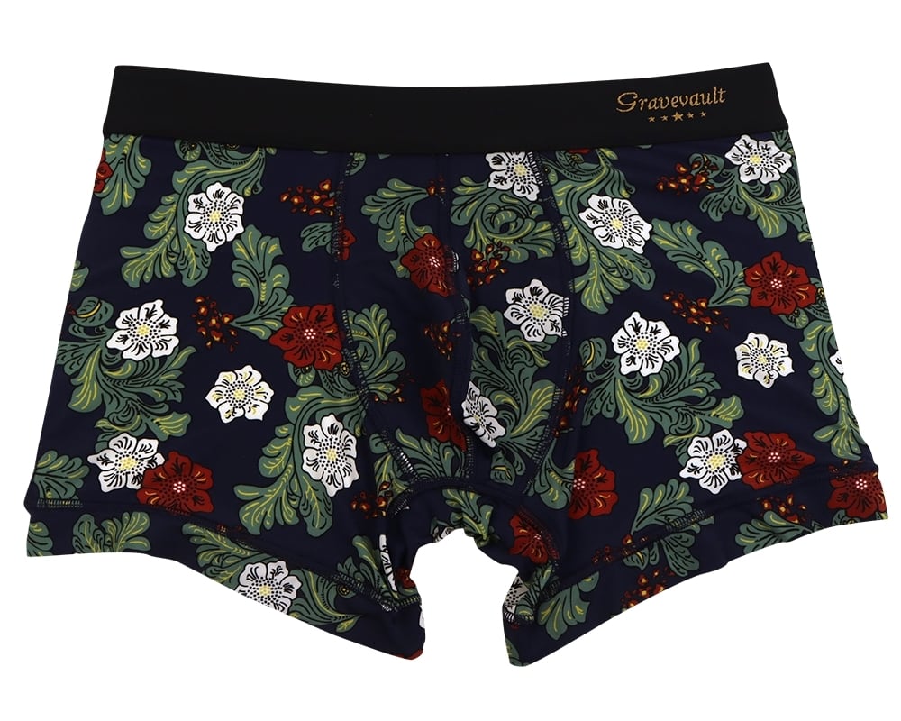 ZARA ザラ 花柄 サテン地 ショーツ ハーフパンツ 短パン/メンズ/40(M