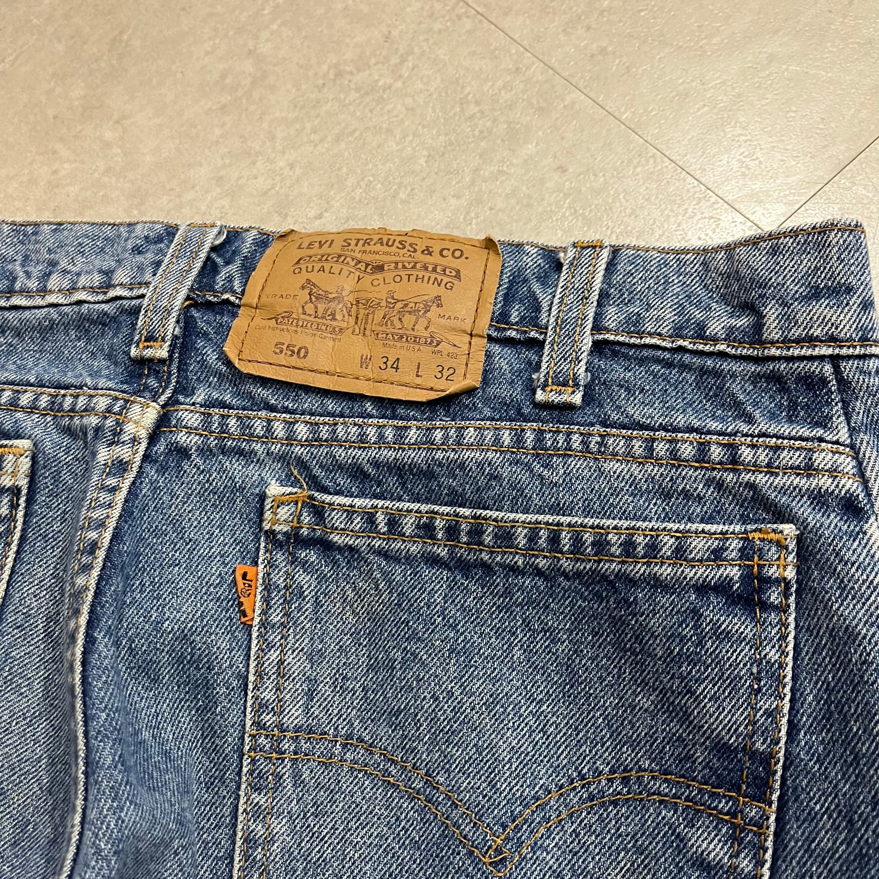 USA製 90年代 size:W34L32【 Levi's 550 】リーバイス 550 バギー