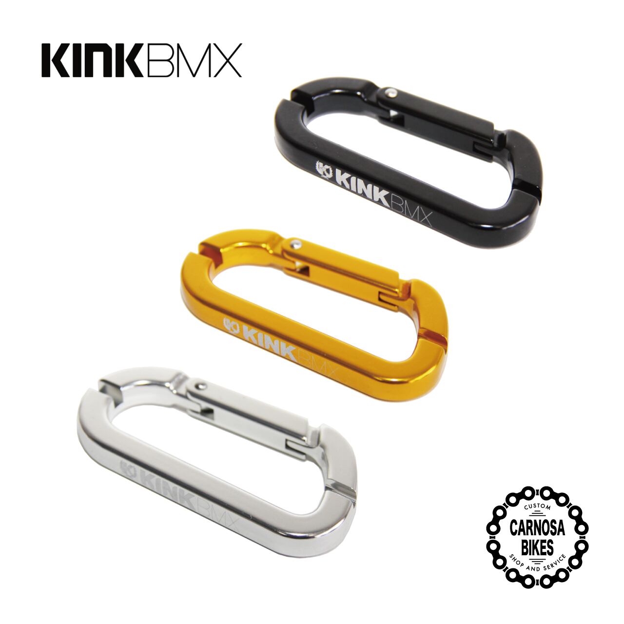 【正規品】SS LINK TWIST CARABINER カラビナ 残1点 KINK】CARABINER SPOKE WRENCH [カラビナ スポークレンチ] | 【CARNOSA
