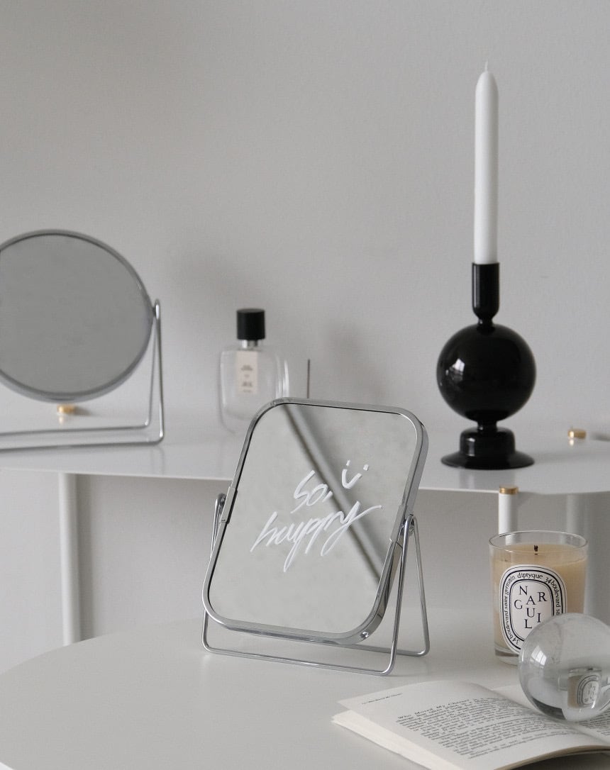 ミッドセンチュリー 鏡　ミラー 3568_00.jpg