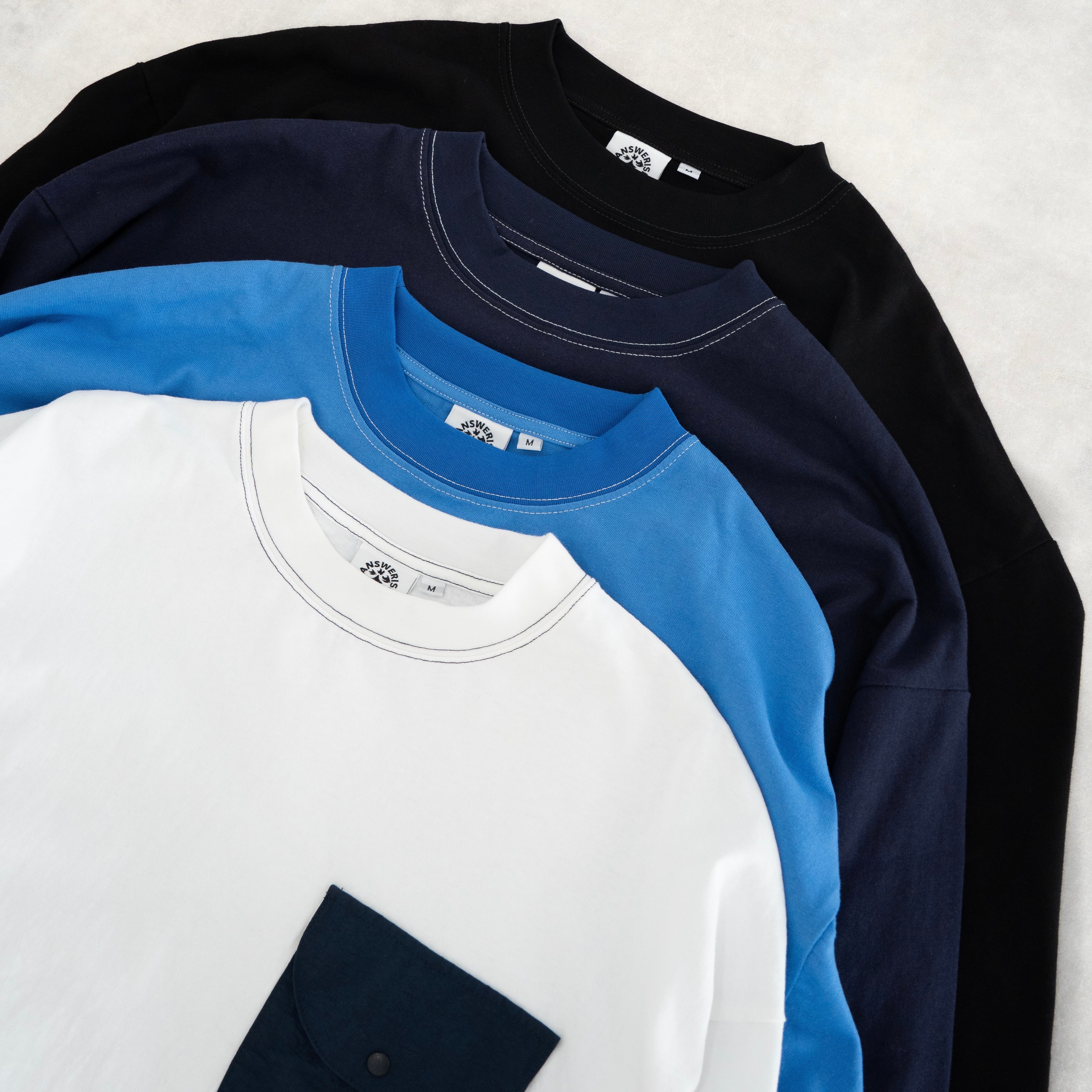 What's upページ ANSWER* STITCH L/S TEE BLACK | What's up?