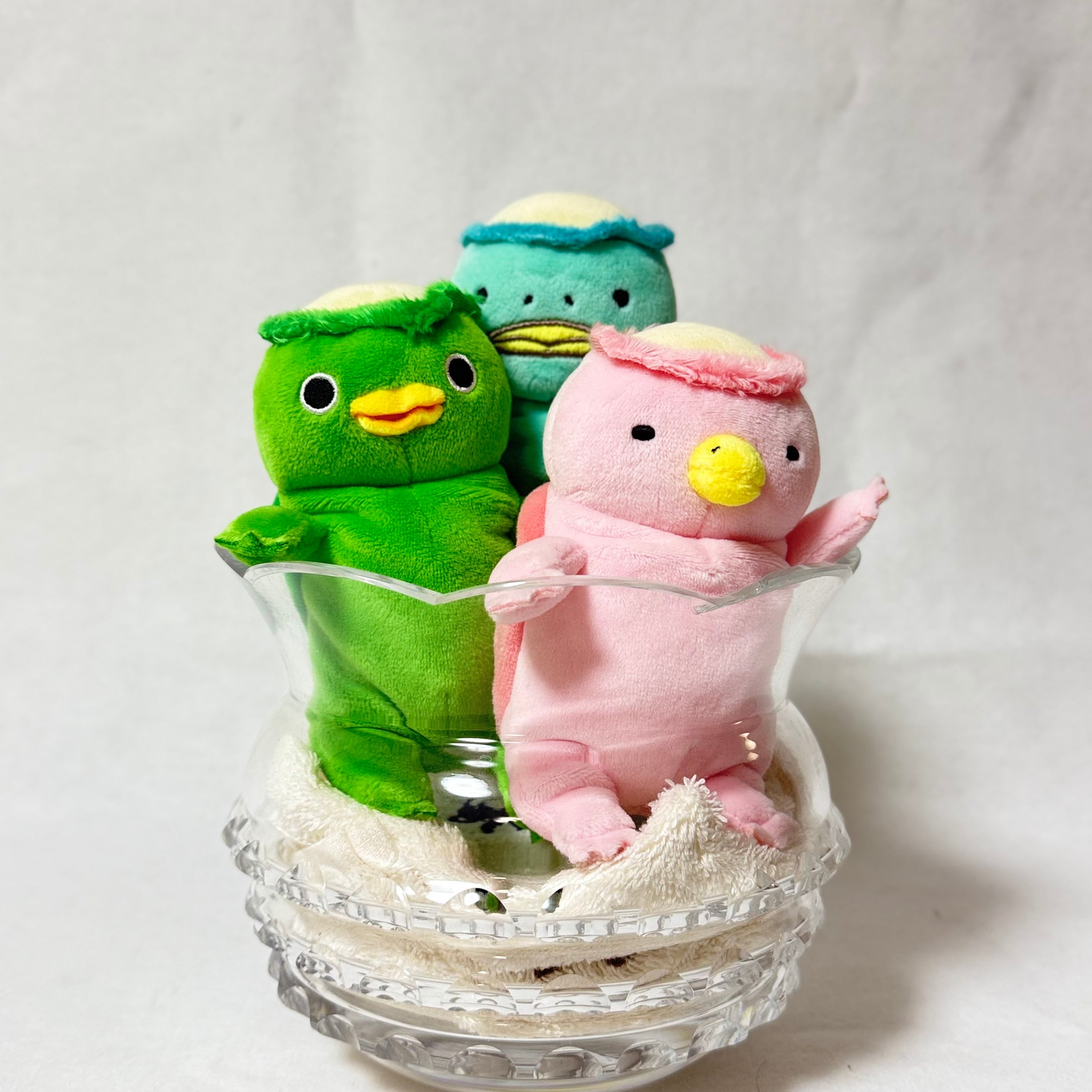 もちシリーズ岩手 かっぱ マスコット（水色） | AM☆BASE