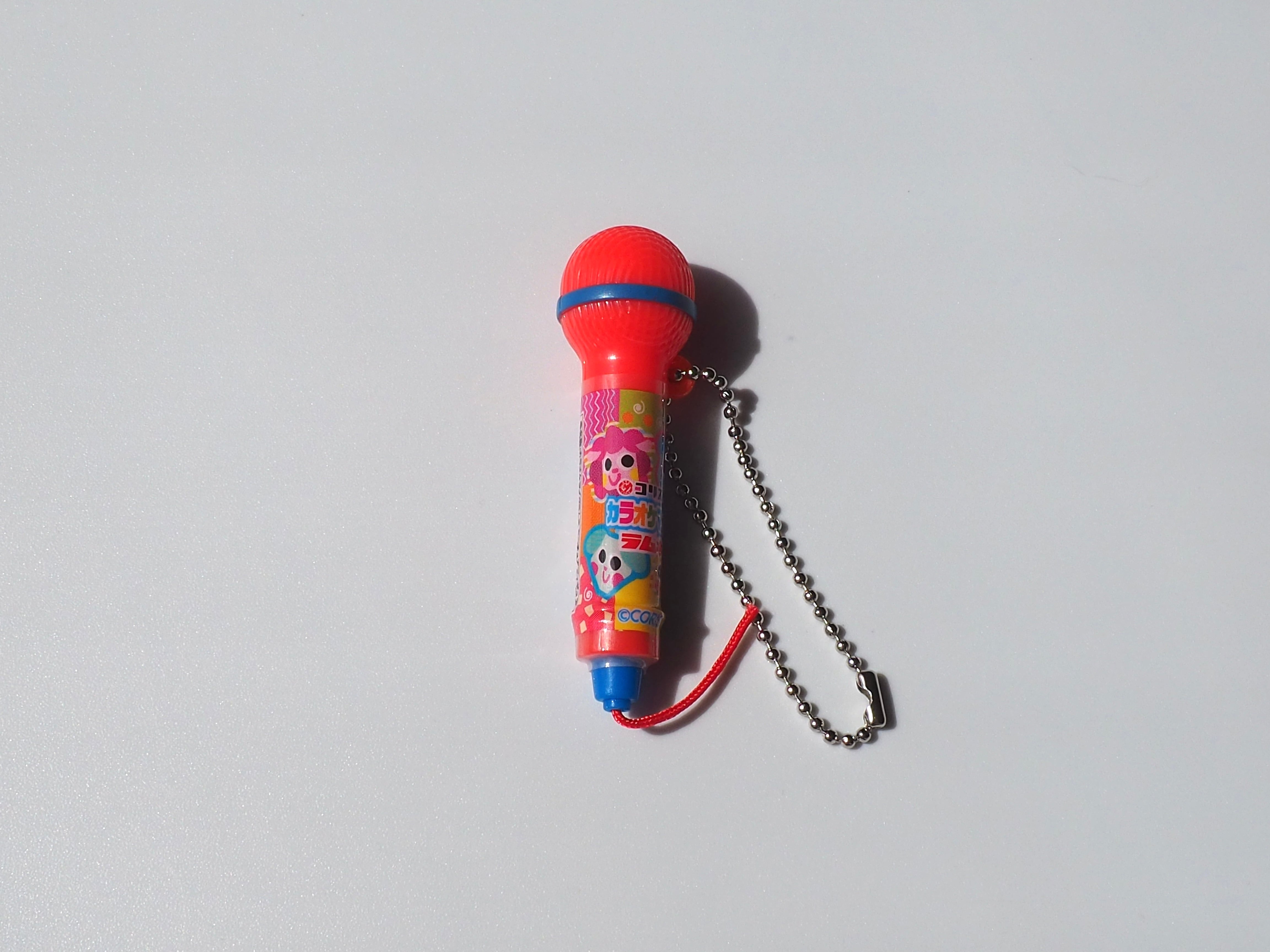 カラオケマイクラムネミニチュアマスコット④赤 | nozomiya